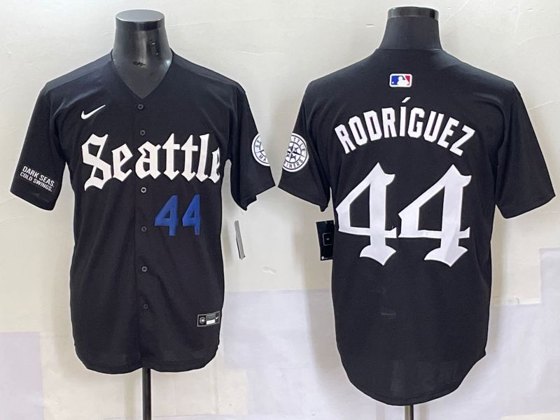 Men 2025 Seattle Mariners #44 Rodriguez Five generations Joint Name Nike MLB Jersey style 2->nba t-shirts->Sports Accessory